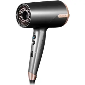 Фен Remington One, 2000Вт, 8 режимів, дифузор,чохол,іоніз-я, хол. обдув, термо-сенсор, сірий №2
