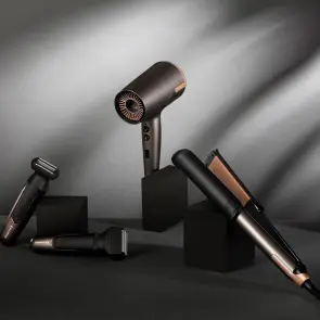Фен Remington One, 2000Вт, 8 режимів, дифузор,чохол,іоніз-я, хол. обдув, термо-сенсор, сірий №7