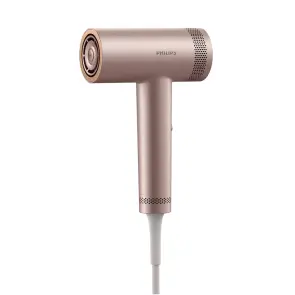 Фен Philips 8000 Series, 1400Вт, 3 режима, ионизация, холл. обдув, турборежим, розовый №3