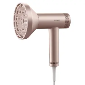 Фен Philips 8000 Series, 1400Вт, 3 режима, ионизация, холл. обдув, турборежим, розовый №5