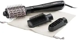 Фен-щітка Babyliss Style Smooth, 1000Вт, 2 режими, іоніз-я, хол. обдув, кераміка, чорний №3