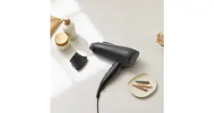 Фен Panasonic, 2300Вт, 3 режима, ионизация, холл. обдув, черный №11