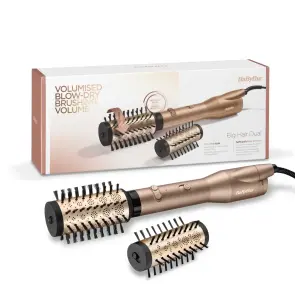 Фен-щітка Babyliss Big Hair Dual, 650Вт, 2 режими, хол. обдув, кераміка, золотистий №11