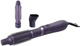 Фен-щітка Philips 3000 Series, 800Вт, іонізація, 3 насадки, фіолетовий