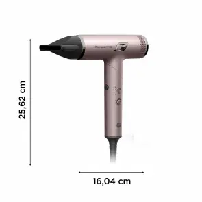 Фен Rowenta T-Shape Maestria Nano Foldable, 1700Вт, 3 режима, иониз-я, холл. обдув, кейс, розовый №6