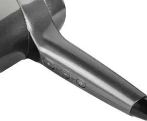 Фен Babyliss Titanium Shine, 1600Вт, 3 режима, ионизация, холл. обдув, 2 насадки, темно-серый №7