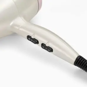 Фен Babyliss Stardust Shimmer, 2000Вт, 3 режими, іонізація, хол. обдув, 1 насадка, білий №5