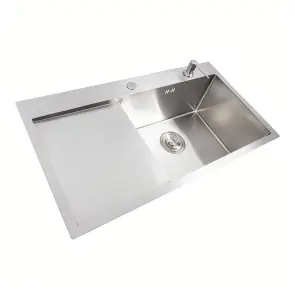 Кухонна мийка CM 78*43 нержавіюча сталь VALESO CM 78*43 R Handmade №1