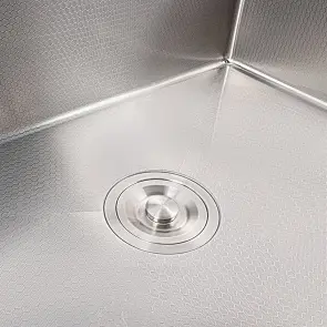 Мийка кухонна нержавіюча сталь для кухні VALESO 70*50 DECOR Handmade 3.0/0.8 №4