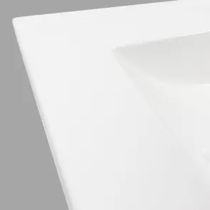 Умивальник врізний (меблевий) 710*465*170 VALESO A107A (фаянс, без донного клапана) №4