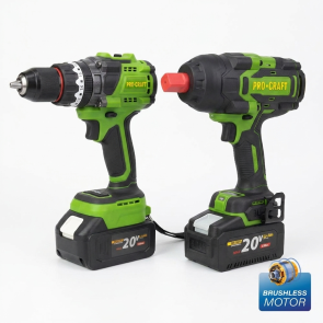 Шуруповерт Procraft PA18ProBL та гайковерт Procraft PWA90 №1
