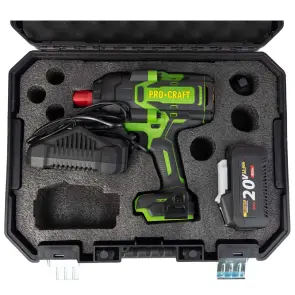 Шуруповерт Procraft PA18ProBL та гайковерт Procraft PWA90 №30