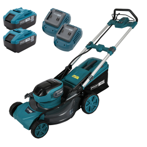Акумуляторна газонокосарка PROFI-TEC EasyMow 51 Pro (2×PT2080EP (8.0 Аг), зарядний пристрій) №1