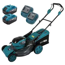 Акумуляторна газонокосарка PROFI-TEC EcoCut 51 (2×PT2080EP (8.0 Аг), зарядний пристрій)