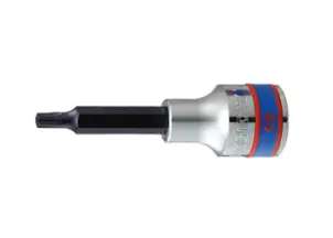 Бита в головке TORX 1/2" Т27 L=80мм с отверстием №1