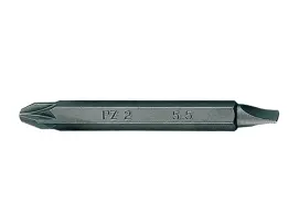Бита торцевая 1/4" PZ2 х SL5.5 х 60 мм