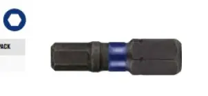Бита IMPACT PRO 1/4"/25мм HEX4 10шт, IRWIN №2