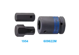 Перехідник ударний 3/4">22 мм, з гвинтовим фіксатором
