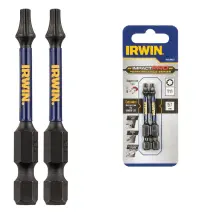 Бита IMPACT PRO 1/4"/57мм TX15 2шт, IRWIN