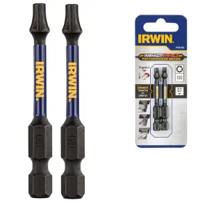 Бита IMPACT PRO 1/4"/57мм TX20 2шт, IRWIN №1