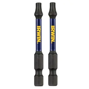 Бита IMPACT PRO 1/4"/57мм TX30 2шт, IRWIN №1