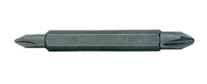 Біта 1/4" PH2 двустороння довжина 60 мм (уп.10) №1