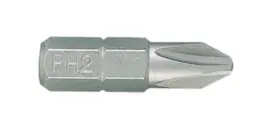 Бита PH2 Филлипс 1/4" №1 25 мм