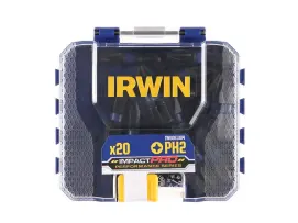 Бита IMPACT PRO PERF 25MM PH2 T-Tac, 20шт.в пластиковом кейсе