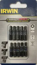 Бита IMPACT PZ2 25MM 10PC 10шт.