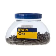 Набор бит 250 шт 1/4" 25 мм, Philips PZ2 "Grabit Jar" (250), IRWIN