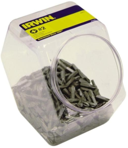 Набор бит 250 шт 1/4" 25 мм, Philips PZ2 "Grabit Jar" (250), IRWIN №2