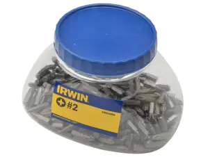 Набор бит PH2 1/4" 25 мм, 250шт, IRWIN №2