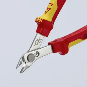 Кусачки Electronic Super Knips, діаметр 1,6мм, 125мм VDE KNIPEX 78 06 125 SB, полированные №4