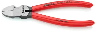 Кусачки бокові (бокорізи) для пластмаси, 160мм KNIPEX 72 01 160 KA, фосфатовані №1