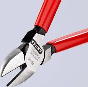Кусачки бокові (бокорізи), діаметр 4,0мм, 140мм KNIPEX 70 01 140, фосфатовані №7
