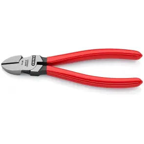 Кусачки бокові (бокорізи), діаметр 4,0мм, 160мм KNIPEX 70 01 160, фосфатовані №1