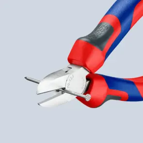 Кусачки боковые (бокорезы), диаметр 3,0 мм, 125 мм KNIPEX 70 02 125, фосфатированные №5