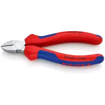Кусачки бокові (бокорізи), діаметр 4,0мм, 140мм KNIPEX 70 05 140, хромовані