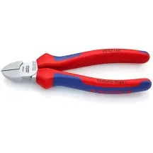 Кусачки боковые (бокорезы), диаметр 4,0 мм, 160 мм KNIPEX 70 05 160, хромированные