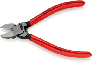 Кусачки бокові (бокорізи) для пластмаси, 140мм KNIPEX 72 01 140, фосфатовані №2