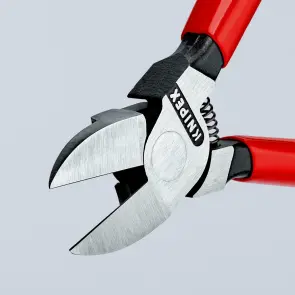 Кусачки бокові (бокорізи) для пластмаси, 140мм KNIPEX 72 01 140, фосфатовані №5