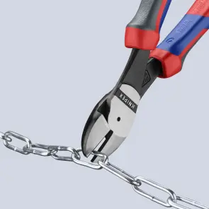 Кусачки боковые (бокорезы) особой мощности. диаметр 4,2мм, 200мм KNIPEX 74 02 200, фосфатированный №4