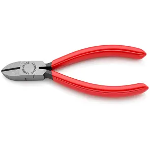 Кусачки бокові (бокорізи), діаметр 3,0мм, 125мм KNIPEX 70 01 125 SB, фосфатовані №1