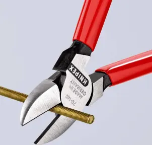 Кусачки бокові (бокорізи), діаметр 4,0мм, 140мм KNIPEX 70 01 140 EAN, фосфатовані №6