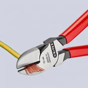 Кусачки бокові (бокорізи), діаметр 4,0мм, 160мм KNIPEX 70 01 160 SB, фосфатовані №5