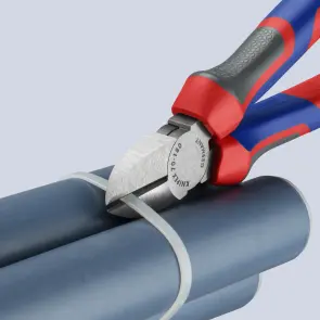Кусачки бокові (бокорізи), діаметр 4,0мм,160мм KNIPEX 70 02 180 SB, фосфатовані №4