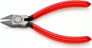 Кусачки бокові (бокорізи) для електроніки, діаметр 2,0мм, 130мм KNIPEX 77 01 130 EAN, поліровані №2