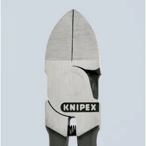 Кусачки бокові (бокорізи) для пластмаси, 160мм KNIPEX 72 01 160, фосфатовані №3