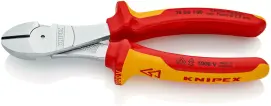 Кусачки боковые (бокорезы) особой мощности, диаметр 3,8мм, 180мм VDE KNIPEX 7406180 SB, хромированные купить