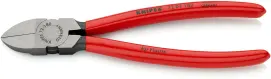 Кусачки бокові (бокорізи) для пластмаси, 180мм KNIPEX 72 01 180, фосфатовані купити в Україні
